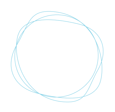 Decorative orb border frame